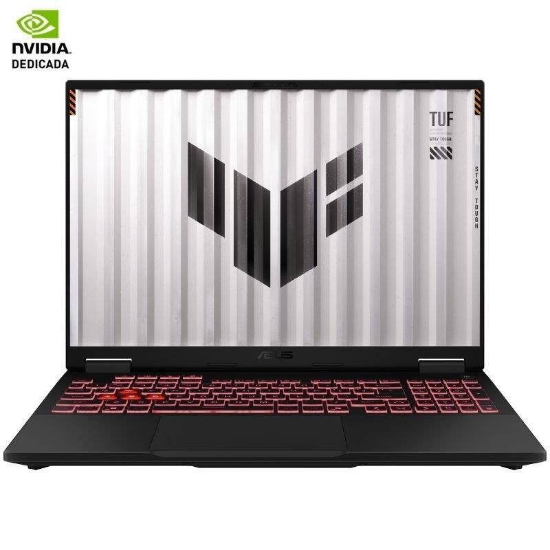 ASUS TUF Gaming A16 TUF608UHI-TU239 AMD Ryzen 7 260 16GB 512GB RTX 5050 sin sistema operativo
